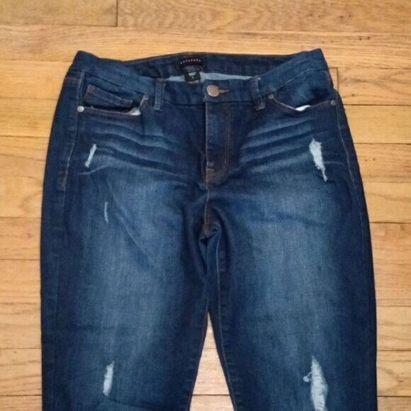 Metaphor Women's Distressed Denim Jeans sz 8 - Picture 2 of 6